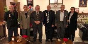 Kahraman Gazilerimize Madalyaları Kaymakam Mardinli Tarafından Tevcih Edildi