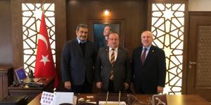 Hatay Birlik Vakfı’ndan Kaymakam Mardinli’ye Ziyaret