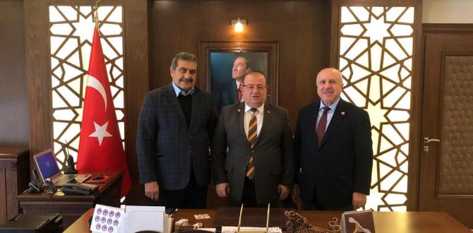 Hatay Birlik Vakfı’ndan Kaymakam Mardinli’ye Ziyaret