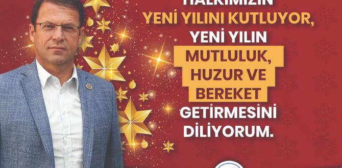 BAŞKAN ERYILMAZ’DAN YENİ YIL MESAJI