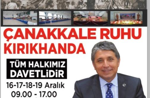 ÇANAKKALE RUHU KIRIKHAN’DA..