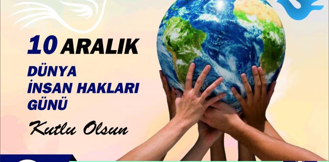 BAŞKAN YILMAZ’DAN 10 ARALIK DÜNYA İNSAN HAKLARI GÜNÜ MESAJI