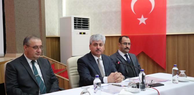 Vali Doğan Başkanlığında Uyuşturucu ile Mücadele Toplantısı Yapıldı.