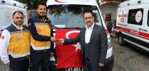 HATAY İL SAĞLIK MÜDÜRLÜĞÜ’NDE  AMBULANS TESLİM TÖRENİ DÜZENLENDİ.