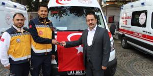 HATAY İL SAĞLIK MÜDÜRLÜĞÜ’NDE  AMBULANS TESLİM TÖRENİ DÜZENLENDİ.