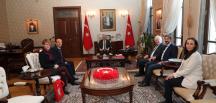 Almanya’nın Kiel şehri heyetinden Vali Doğan’a ziyaret