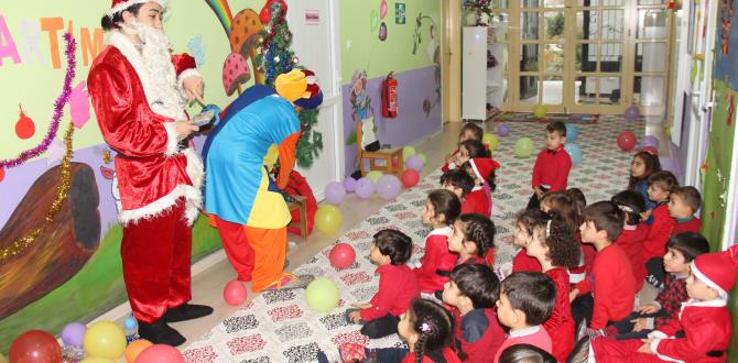 SAMANDAĞ BELEDİYESİ KREŞ VE GÜNDÜZ BAKIM EVİNDE YENİ YIL COŞKUSU