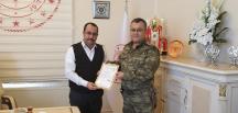 MİLLİ SAVUNMA BAKANLIĞI’NDAN İLSAĞLIK MÜDÜRLÜĞÜNETEŞÜKKÜR BELGESİ VERİLDİ.