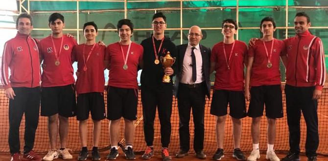 TED HATAY KOLEJİ TENİSTE HATAY ŞAMPİYONU!