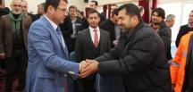 BAŞKAN ERYILMAZ BELEDİYE PERSONELLERİNİN YENİ YILINI KUTLADI