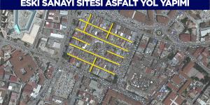 ANTAKYA BELEDİYESİ EKİPLERİ“ESKİ SANAYİ SİTESİ CADDE VE SOKAKLARINDA”ASFALTLAMA ÇALIŞMASI GERÇEKLEŞTİRECEK