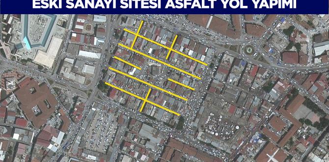 ANTAKYA BELEDİYESİ EKİPLERİ“ESKİ SANAYİ SİTESİ CADDE VE SOKAKLARINDA”ASFALTLAMA ÇALIŞMASI GERÇEKLEŞTİRECEK