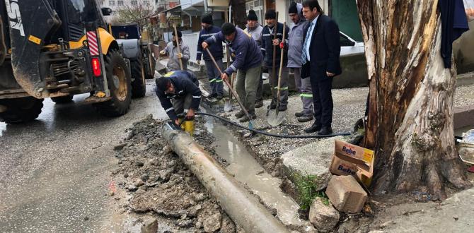 SAMANDAĞ’DA KIŞ MESAİSİ SÜRÜYOR