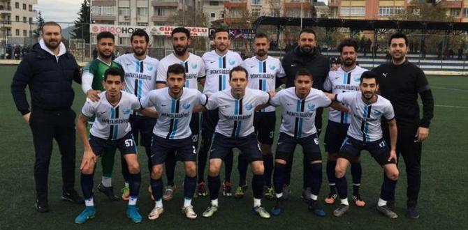 ANTAKYA BELEDİYESİ GSK FUTBOL TAKIMI GALİBİYET SERİSİNİ SÜRDÜRDÜ