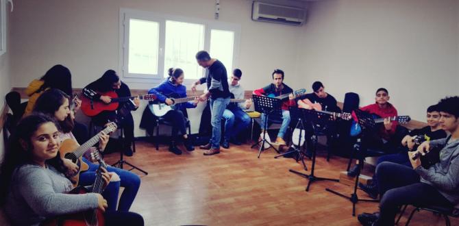 ANTAKYA BELEDİYESİ ÜCRETSİZ GİTAR KURSU DEVAM EDİYOR