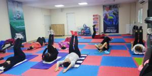 HANIMLARA SPOR KURSU YENİ ETABI BAŞLADI