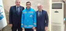 ASİ NEHRİ’NE DÜŞEN KADINI KURTARAN  ANTAKYA BELEDİYESİ TEMİZLİK İŞÇİSİNE BİR MAAŞ İKRAMİYE ÖDÜLÜ