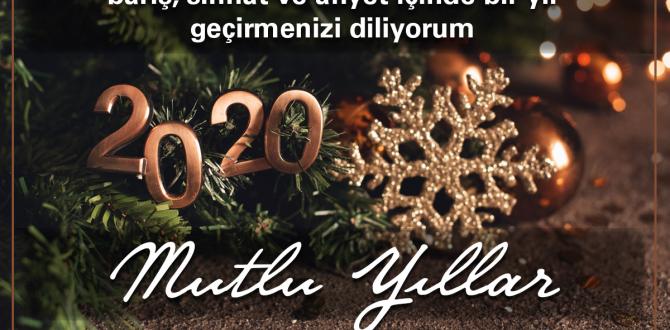 AK Parti Hatay Milletvekili Hüseyin Şanverdi’nin yeni yıl mesajı..