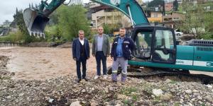 BAŞKAN YAVUZ; “ SU TAŞKINLARINA KARŞI GEREKLİ TEDBİRLER ALINDI”