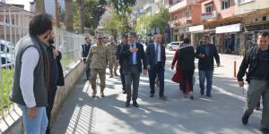 KAYMAKAM KARAMEHMETOĞLU VE BAŞKAN YAVUZ VATANDAŞLARA UYARILARDA BULUNDU