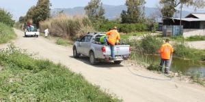 SAMANDAĞ’DA SİVRİSİNEK VE LARVA MÜCADELESİNE BAŞLANDI