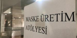 DEFNE BELEDİYESİ KORUYUCU MASKE İMAL ATÖLYESİ KURDU
