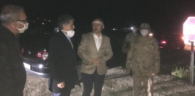 KARAMEHMETOĞLU VE YAVUZ KARANTİNA BÖLGELERİNDE İNCELEMELERDE BULUNDU