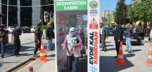 BAŞKAN YAVUZ DEZENFEKTAN KABİNİNİ HİZMETE SUNDU