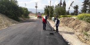 AÇIKDERE MAHALLESİ’NDE YOL İYİLEŞTİRME ÇALIŞMALARI