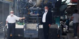 SOKAĞA ÇIKMA YASAĞINDA HALEP ÇARŞISI VE MEYDAN MAHALLESİ ASFALTLANDI