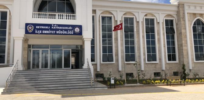 Reyhanlı İlçe Emniyet Müdürlüğü Yeni Binasına Taşındı