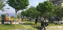 ODABAŞI MAHALLESİ’NDE PARKLARDA BAKIM ÇALIŞMALARI