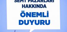 ANTAKYA BELEDİYESİ’NDEN ÖNEMLİ DUYURU