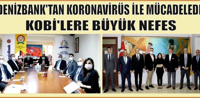 DENİZBANK’TAN KORONAVİRÜS İLE MÜCADELEDE KOBİ’LERE BÜYÜK NEFES