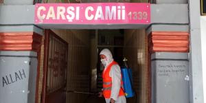 KIRIKHAN BELEDİYESİ BÜTÜN CAMİLERDE TEMİZLİK VE DEZENFEKTE ÇALIŞMALARI YAPTI