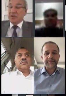 AK Parti Hatay İl Başkanı Mehmet Yeloğlu, Hatay’daki AK Parti İlçe Başkanları ve milletvekilleriyle bir toplantı gerçekleştirdi. Video konferans yöntemiyle gerçekleşen toplantıya AK Parti Hatay milletvekilleri; Hacı Bayram Türkoğlu, Hüseyin Yayman, Abdülkadir Özel ve Hüseyin Şanverdi de katılım gösterdi.