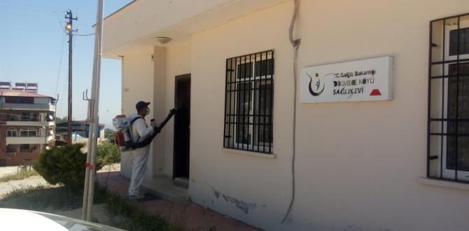 ŞEHİR GENELİNDE DEZENFEKTE ÇALIŞMALARI SÜRÜYOR