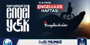BAŞKAN YILMAZ; “ENGELLİ VATANDAŞLARIMIZIN HER ZAMAN HİZMETİNDEYİZ.”