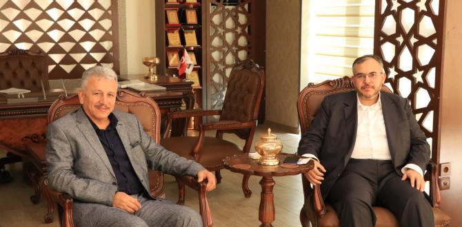 DİYANET-SEN HATAY ŞUBE BAŞKANI URHAN’DAN ÇALIŞKAN’A ZİYARET