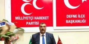 MHP Defne İlçe Başkanı Ferit Kaplan’dan Bayram mesajı