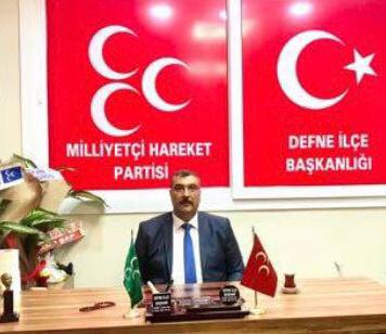 MHP Defne İlçe Başkanı Ferit Kaplan’dan Bayram mesajı