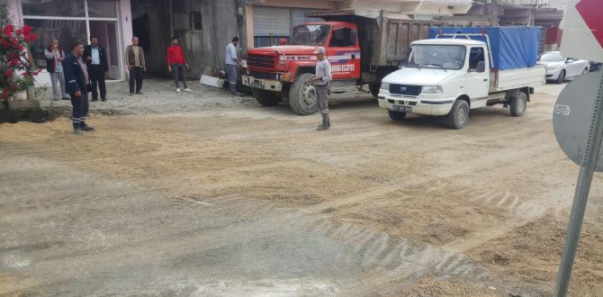 SAMANDAĞ’DA KRONİKLEŞEN SORUNLAR BİR BİR GİDERİLİYOR