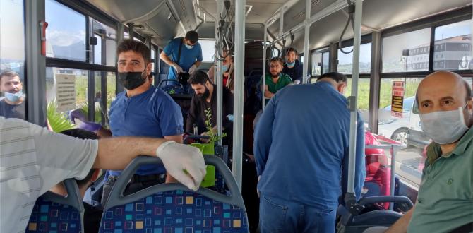 KARANTİNA SÜRESİ DOLAN GURBETÇİLERİMİZ SAMANDAĞ BELEDİYESİ’NİN İMKANLARIYLA EVLERİNE  ULAŞTIRILDI