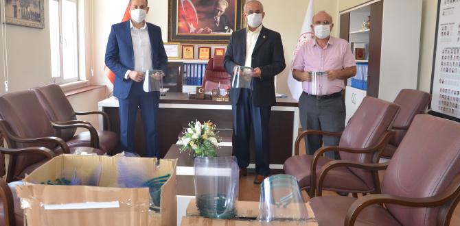 Hatay Bilim ve Sanat Merkezinden Ceza İnfaz Kurumuna Maske Yardımı