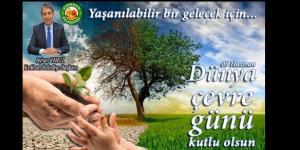 BAŞKAN YAVUZ “ÇEVREMİZİ BİRGÜN DEĞİL, HERGÜN KORUYALIM”