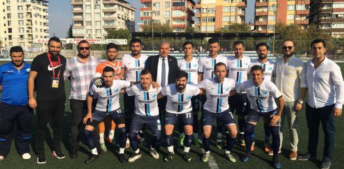 ANTAKYA BELEDİYESİ GSK FUTBOL TAKIMI KURULDUĞU İLK YILINDA  2. AMATÖR KÜMEDE LİG BİRİNCİSİ OLARAK ÜST LİGE ÇIKTI