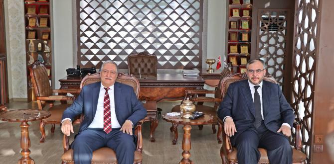 HESOB BAŞKANI TEKSÖZ’DEN ÇALIŞKAN’A ZİYARET