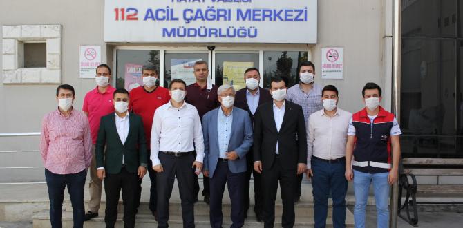 AK Parti’den 112’ye ziyaret