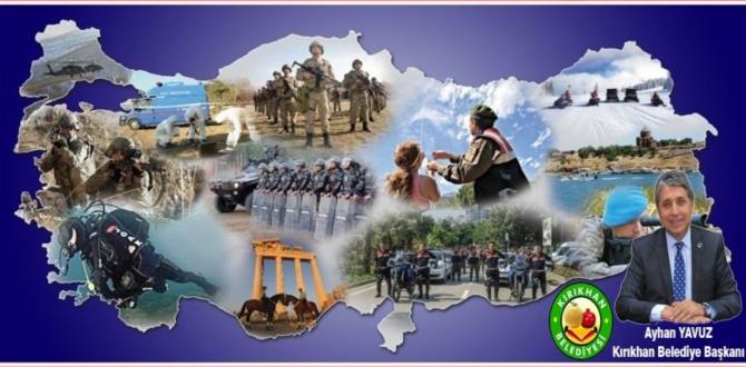 BAŞKAN YAVUZ, JANDARMA TEŞKİLATININ 181.KURULUŞ YIL DÖNÜMÜ KUTLU OLSUN