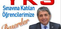 BAŞKAN YAVUZ; “YKS SINAVINA GİRECEK TÜM ÖĞRENCİLERİMİZE BAŞARILAR DİLERİM”